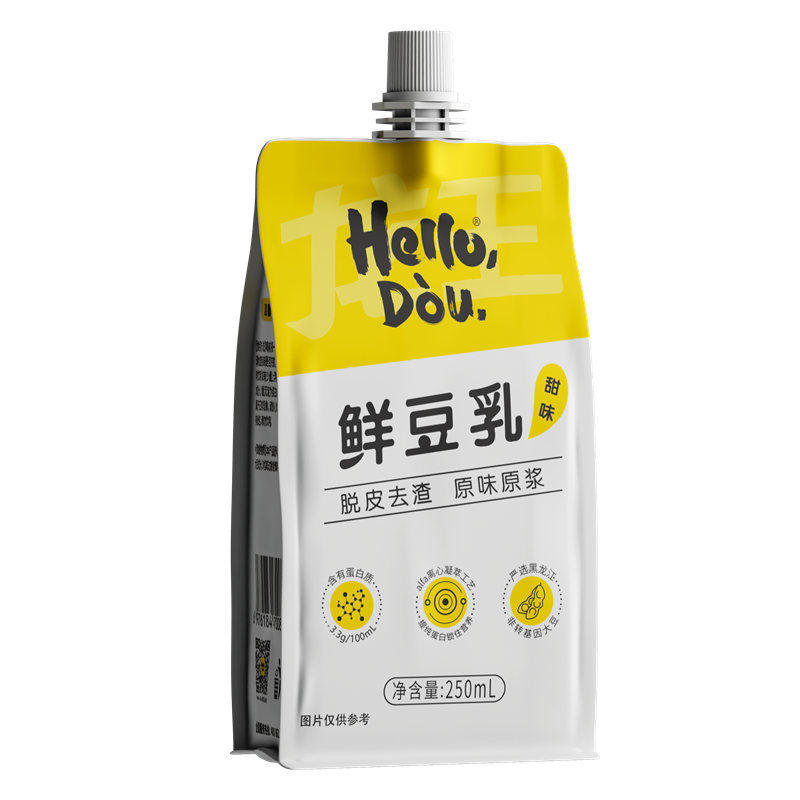 甜味鮮豆乳